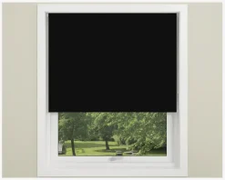 Clearance Daells Bolighus MørkL. Uni m. Kæde 90x210 cm Sort