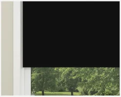 Clearance Daells Bolighus MørkL. Uni m. Kæde 90x210 cm Sort