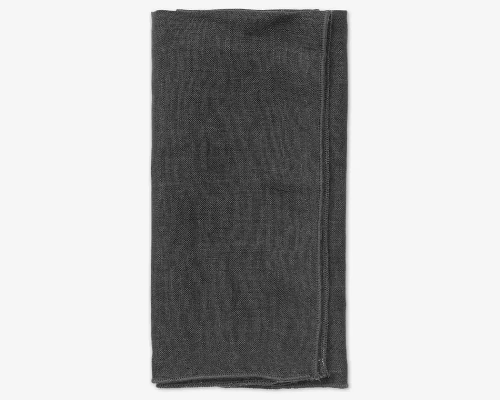 Online Daells Bolighus Mundserviet Skagen Coal 45x45cm Grå
