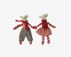 Outlet Daells Bolighus Mus M/Magnet Stof Ass. H.11cm