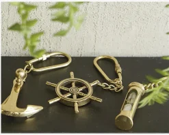 Best Daells Bolighus Nøglering guld ass L.12 cm