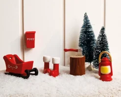 Hot Daells Bolighus Nisse Sæt M. Kane Rød