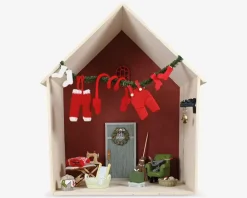 Discount Daells Bolighus Nissehus i træ H.40 cm