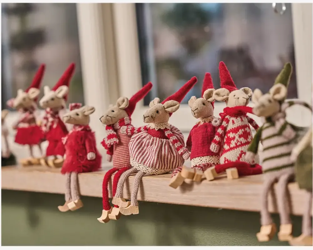 Outlet Daells Bolighus Nissemus Noa & Nelli ass H.14 cm