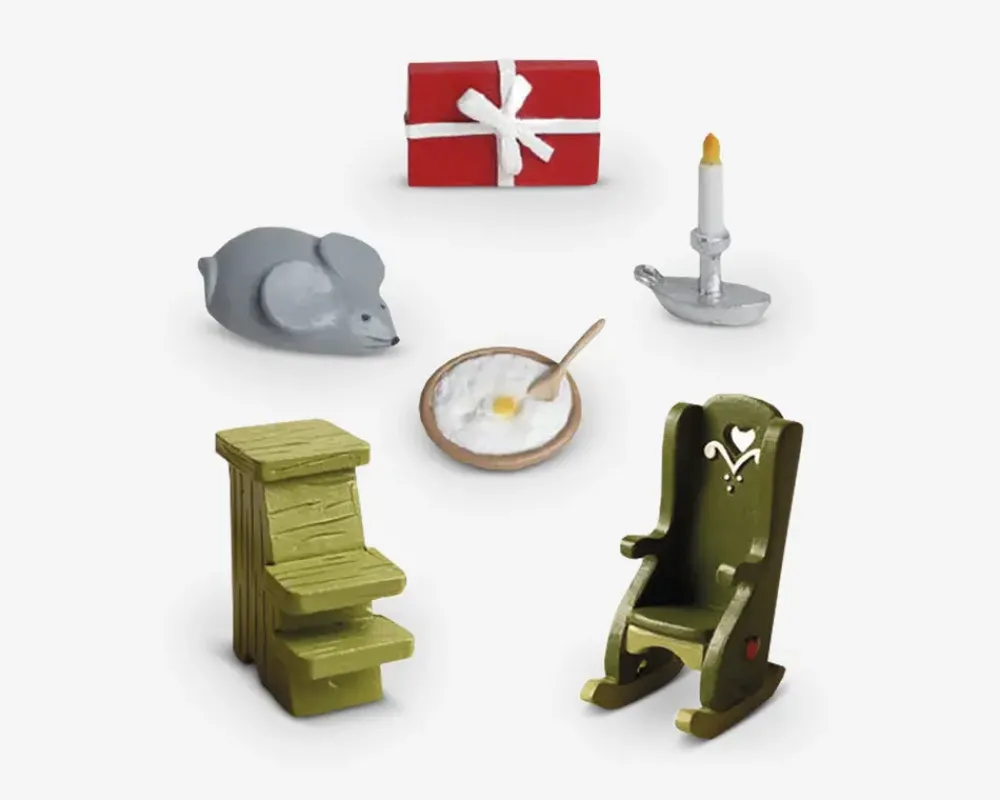 Daells Bolighus Nissesæt M. Stol Taburet Grøn