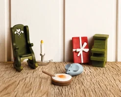 Daells Bolighus Nissesæt M. Stol Taburet Grøn