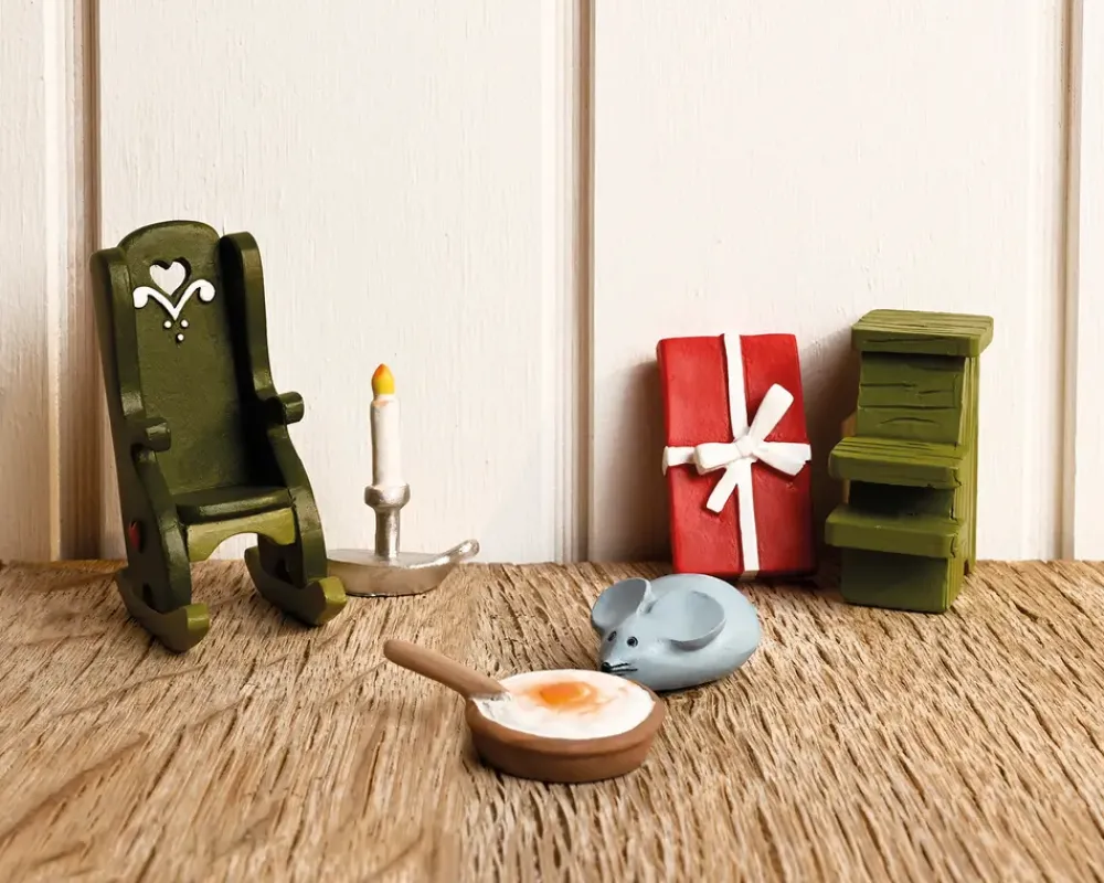 Daells Bolighus Nissesæt M. Stol Taburet Grøn