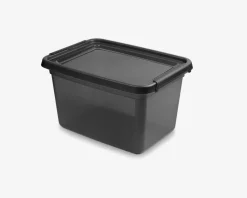 Best Daells Bolighus Opbevaringsboks Base 15 L Coal Sort
