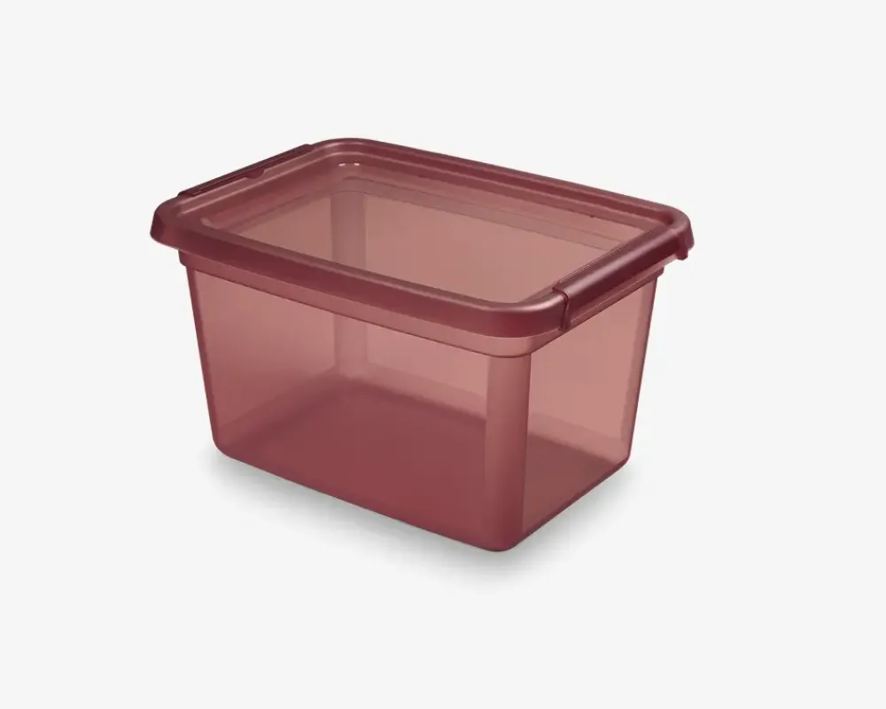 Outlet Daells Bolighus Opbevaringsboks Base 15 L Rhubarb Rød