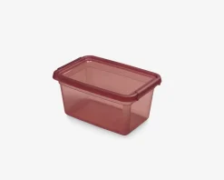 Best Daells Bolighus Opbevaringsboks Base 4,5 L Rhubarb Rød