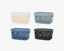 Hot Daells Bolighus Opbevaringsboks Med Låg Ass H.12 cm