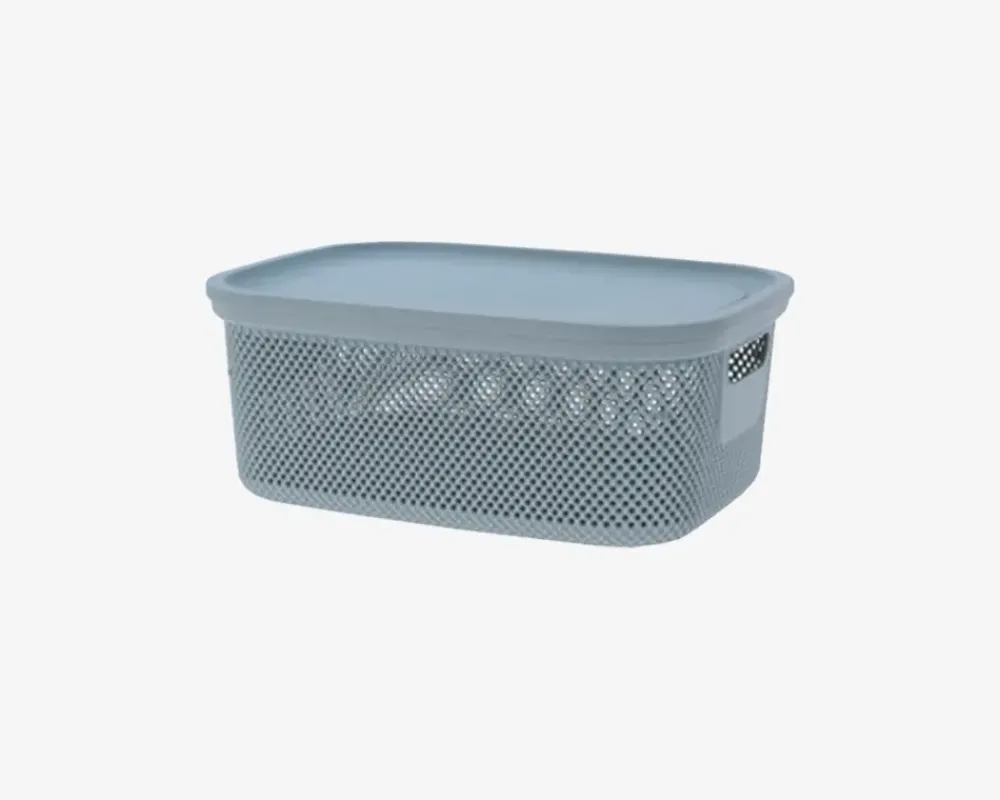 Hot Daells Bolighus Opbevaringsboks Med Låg Ass H.15 x L.38 cm