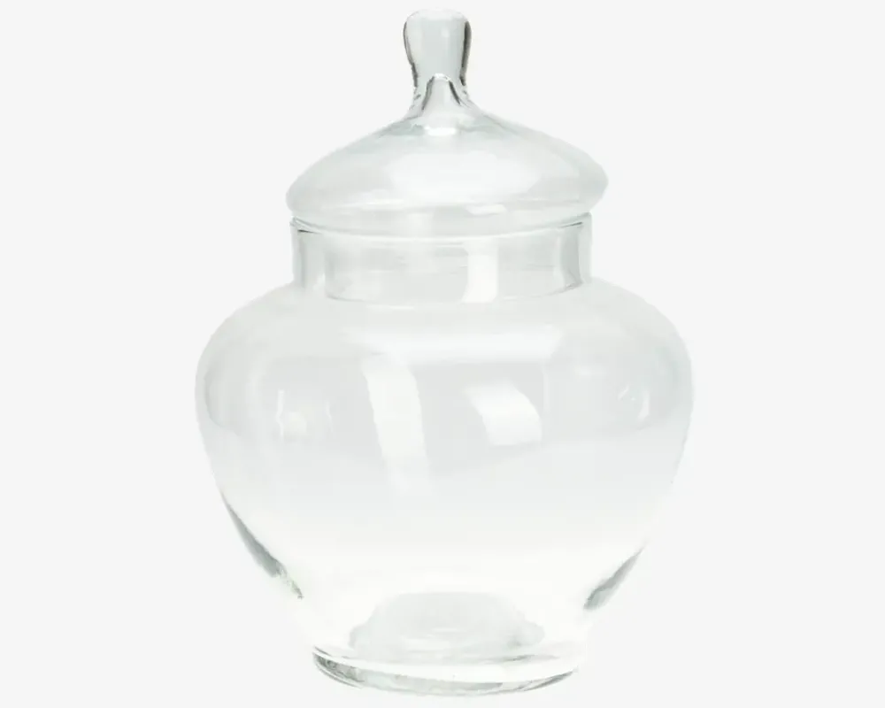 Outlet Daells Bolighus Opbevaringskrukke Med Låg Glas H.31,5 cm