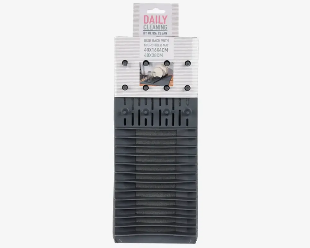 Outlet Daells Bolighus Opvaskestativ Med Måtte Grå