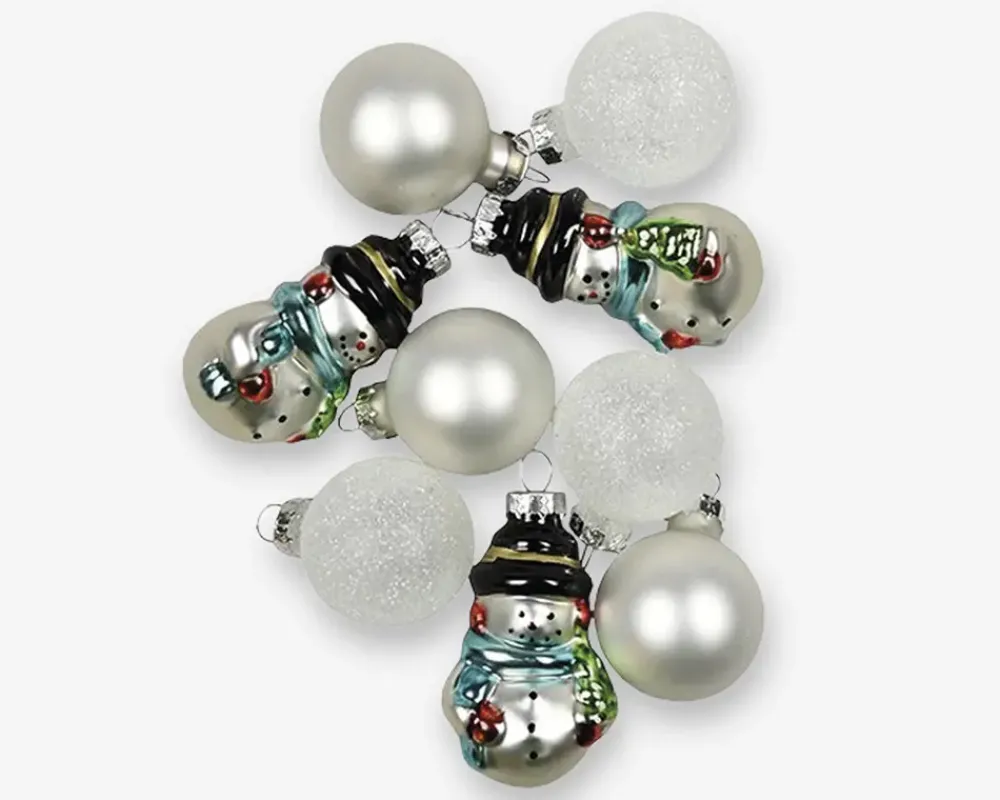 New Daells Bolighus Ornament Hvid Snemand