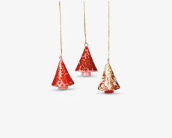 Best Daells Bolighus Ornament juletræ m/mønster ass H.5 cm