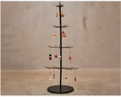 Hot Daells Bolighus Ornament stjerne træ ass H.5 cm