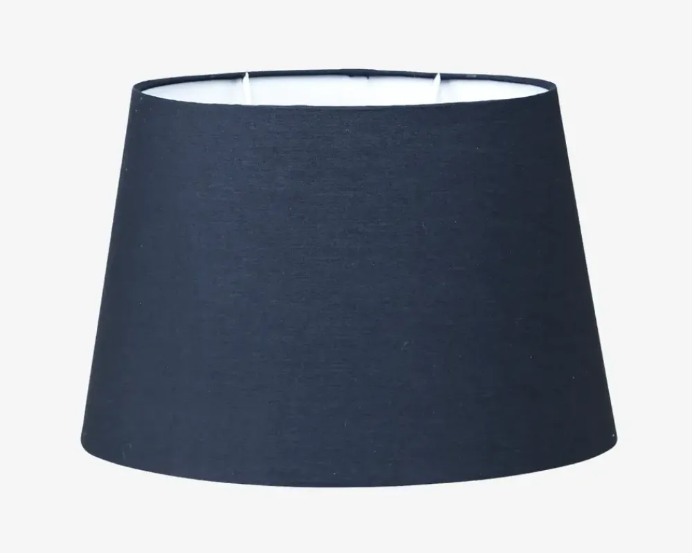 Best Daells Bolighus Oval Skærm H. 20,30 cm Sort