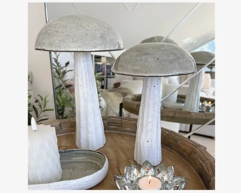 Clearance Daells Bolighus Paddehat sand H.24,5 cm