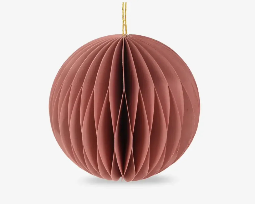 Discount Daells Bolighus Papir Honeycomb Kugle Lysserød Ass. Ø. 8 cm