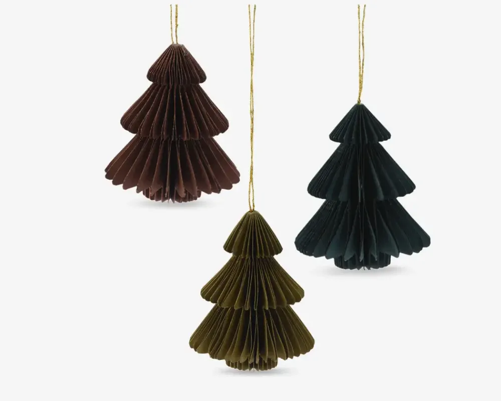 Best Daells Bolighus Papir honeycomb træ assorteret Ø.8 cm