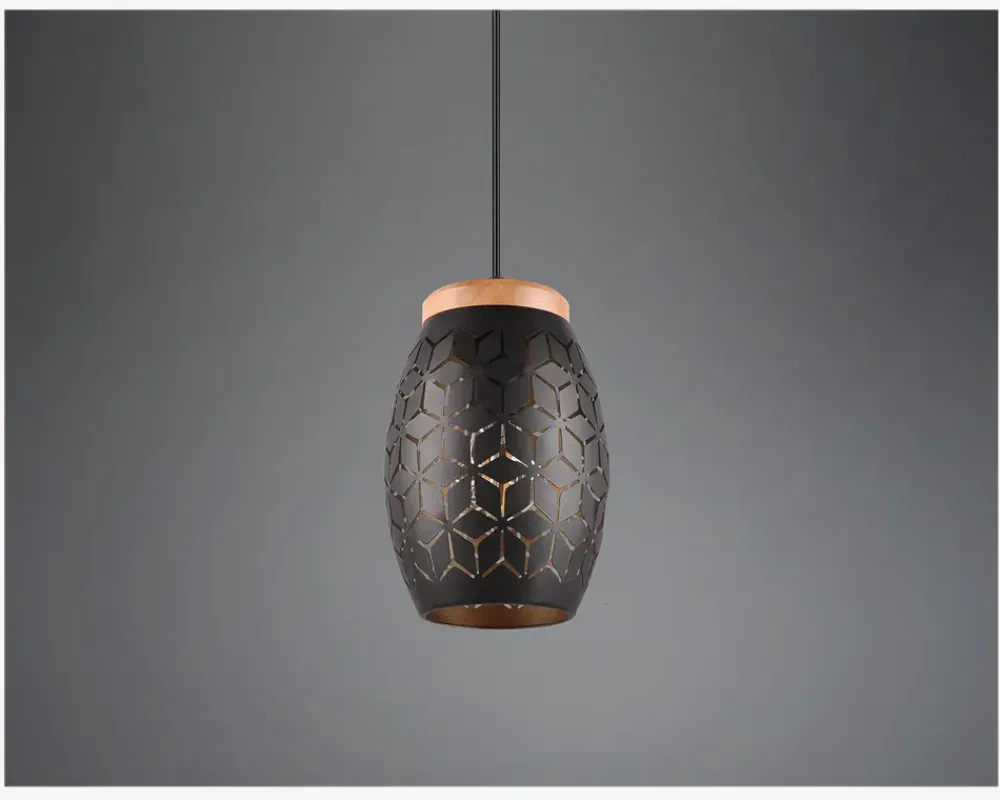 New Daells Bolighus Pendel Bidar Ø.15 cm Sort