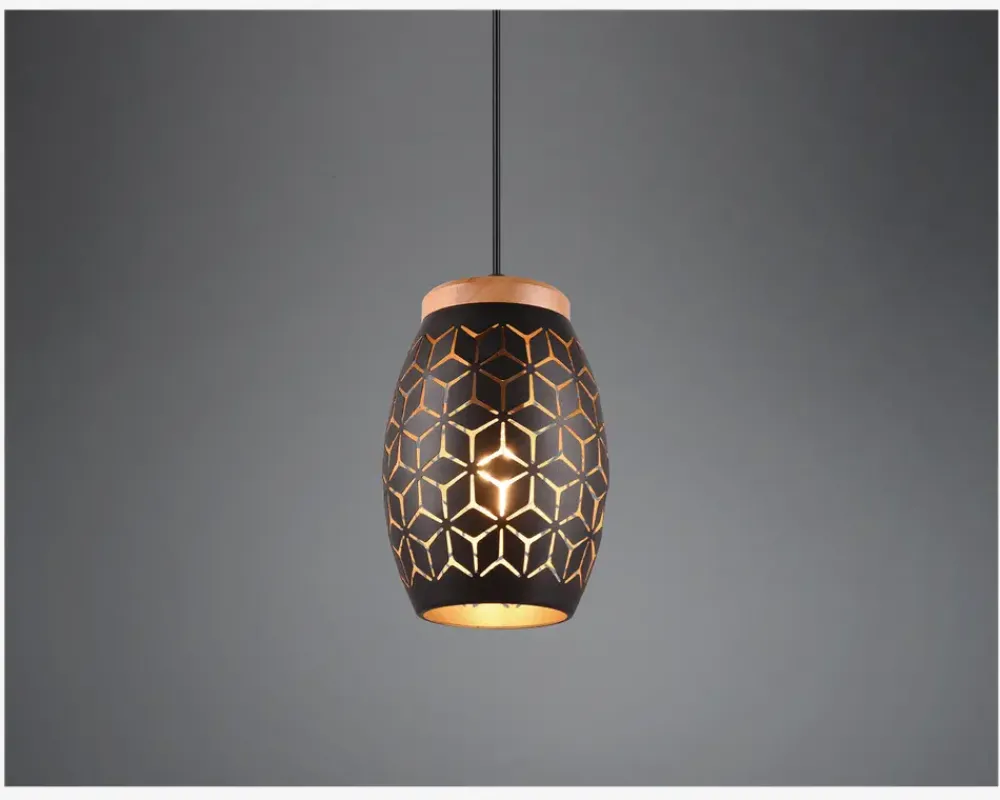 New Daells Bolighus Pendel Bidar Ø.15 cm Sort