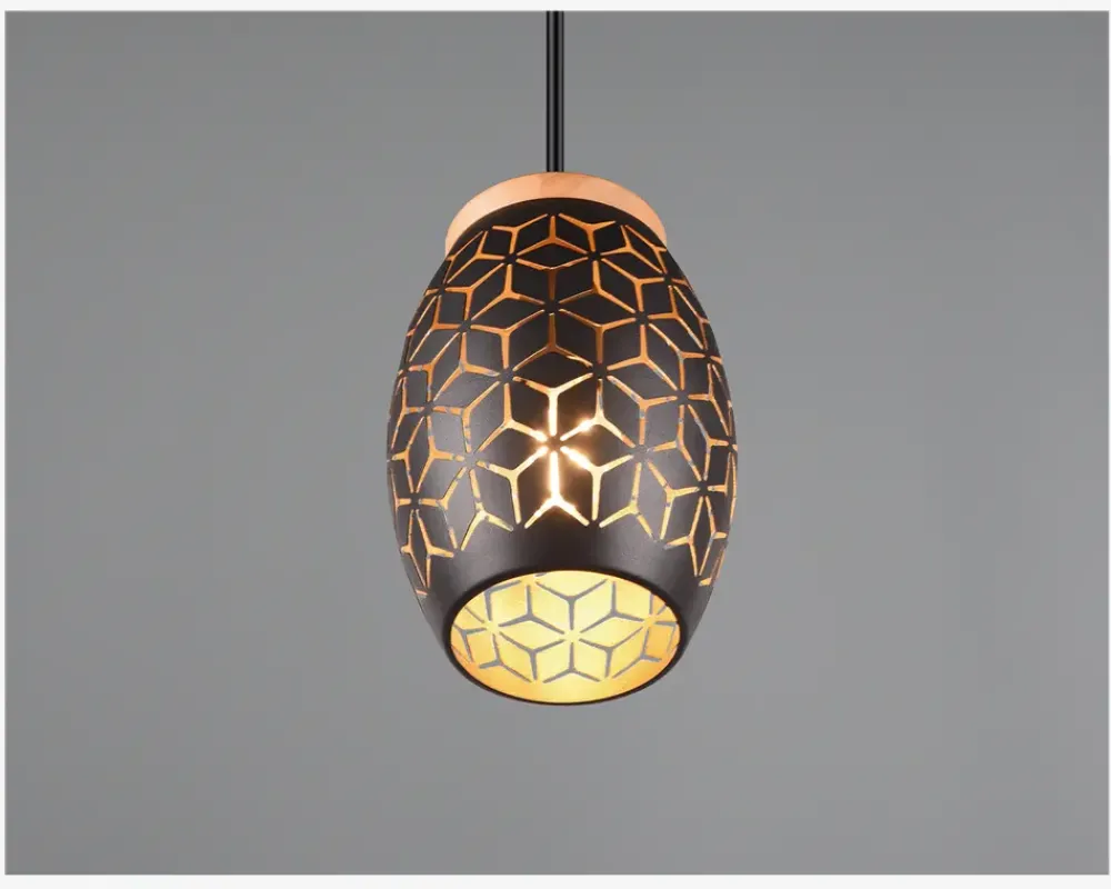 New Daells Bolighus Pendel Bidar Ø.15 cm Sort