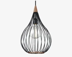 Daells Bolighus Pendel Drops Sort Ø.30 cm