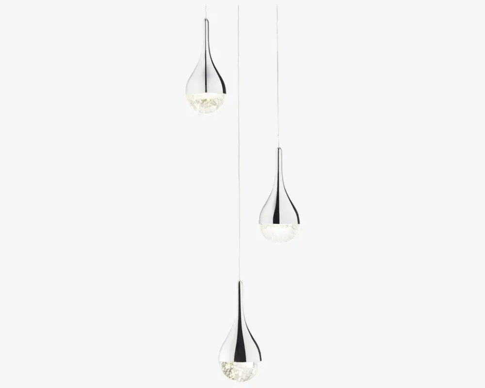 Online Daells Bolighus Pendel Frizzante 3 Krom H.143,5 cm