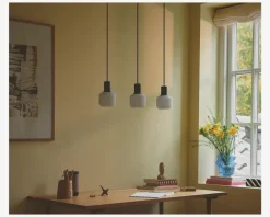 Clearance Daells Bolighus Pendel Milford Mini 3xE14 Sort