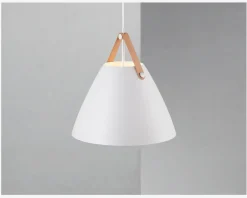 Best Daells Bolighus Pendel Strap Ø. 36 cm. Hvid