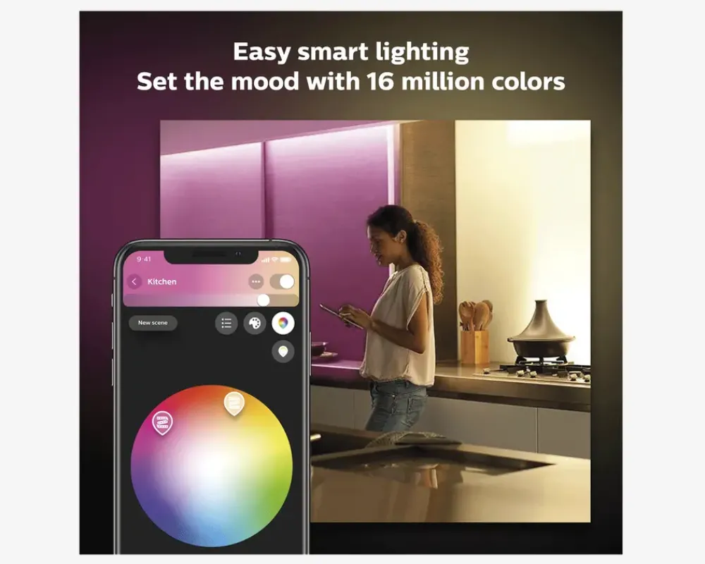 Outlet Daells Bolighus Philips Hue Basekit Lightstrip 2 meter