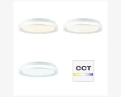 Sale Daells Bolighus Plafond Burlie LED Hvid Ø.39cm