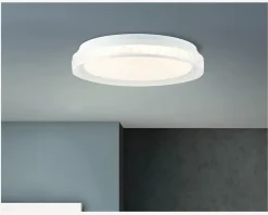 Sale Daells Bolighus Plafond Burlie LED Hvid Ø.39cm