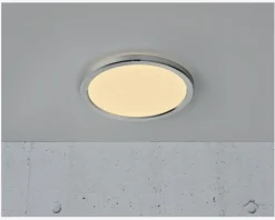 Online Daells Bolighus Plafond Oja Krom/Hvid Ø.30 cm