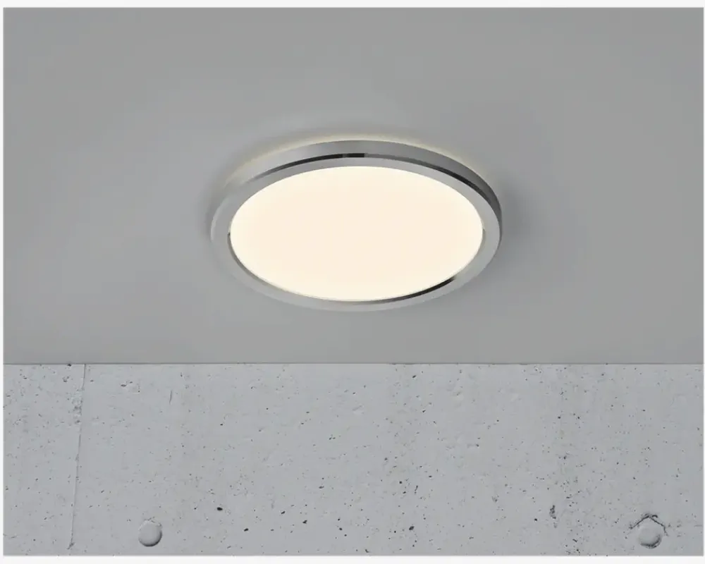 Online Daells Bolighus Plafond Oja Krom/Hvid Ø.30 cm