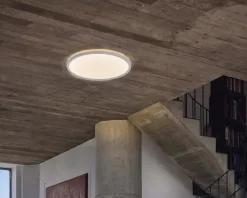 Best Daells Bolighus Plafond Ultra Slim Backlight Ø.40 cm Hvid