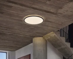 Hot Daells Bolighus Plafond Ultra Slim Backlight Ø.23,5 cm Sort