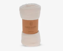 Best Daells Bolighus Plaid Fleece 125x150 cm Hvid