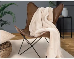 Sale Daells Bolighus Plaid Heaven 150x200cm Beige