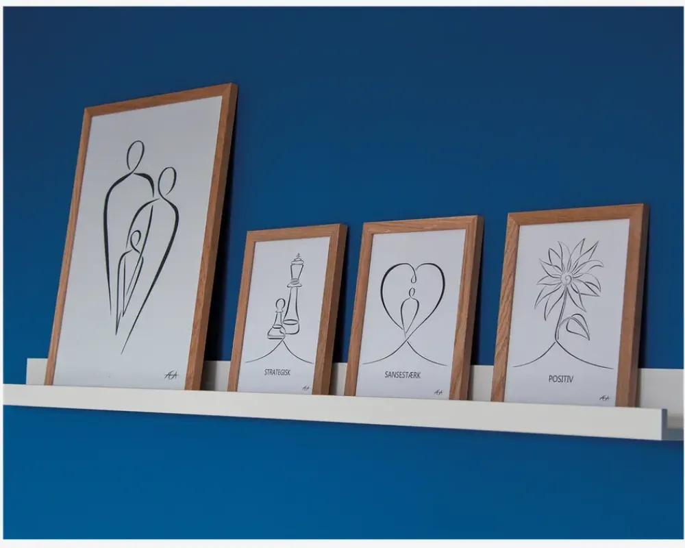 Sale Daells Bolighus Plakat 50 x 70 cm Forældre & Barn