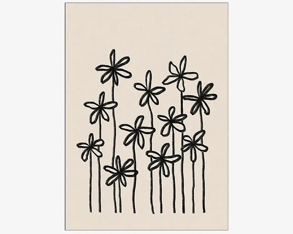 Sale Daells Bolighus Plakat A Field Of Flowers