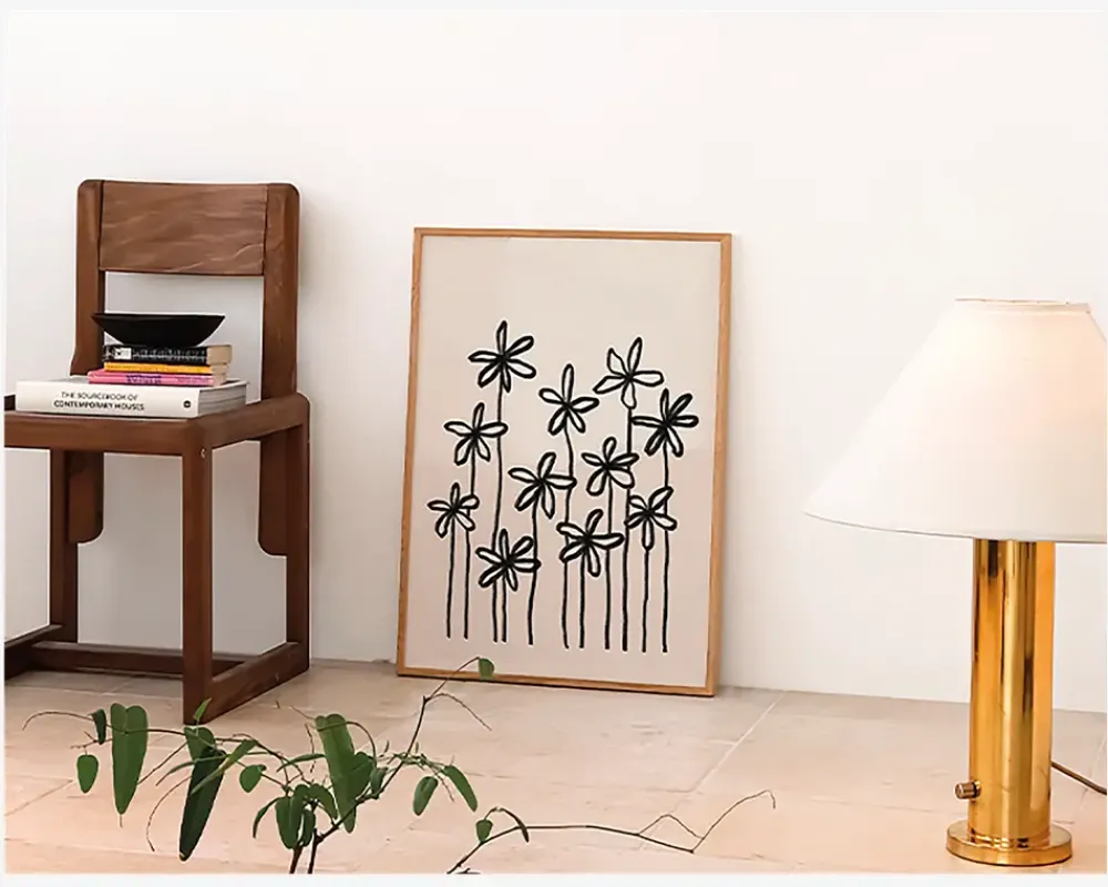 Sale Daells Bolighus Plakat A Field Of Flowers