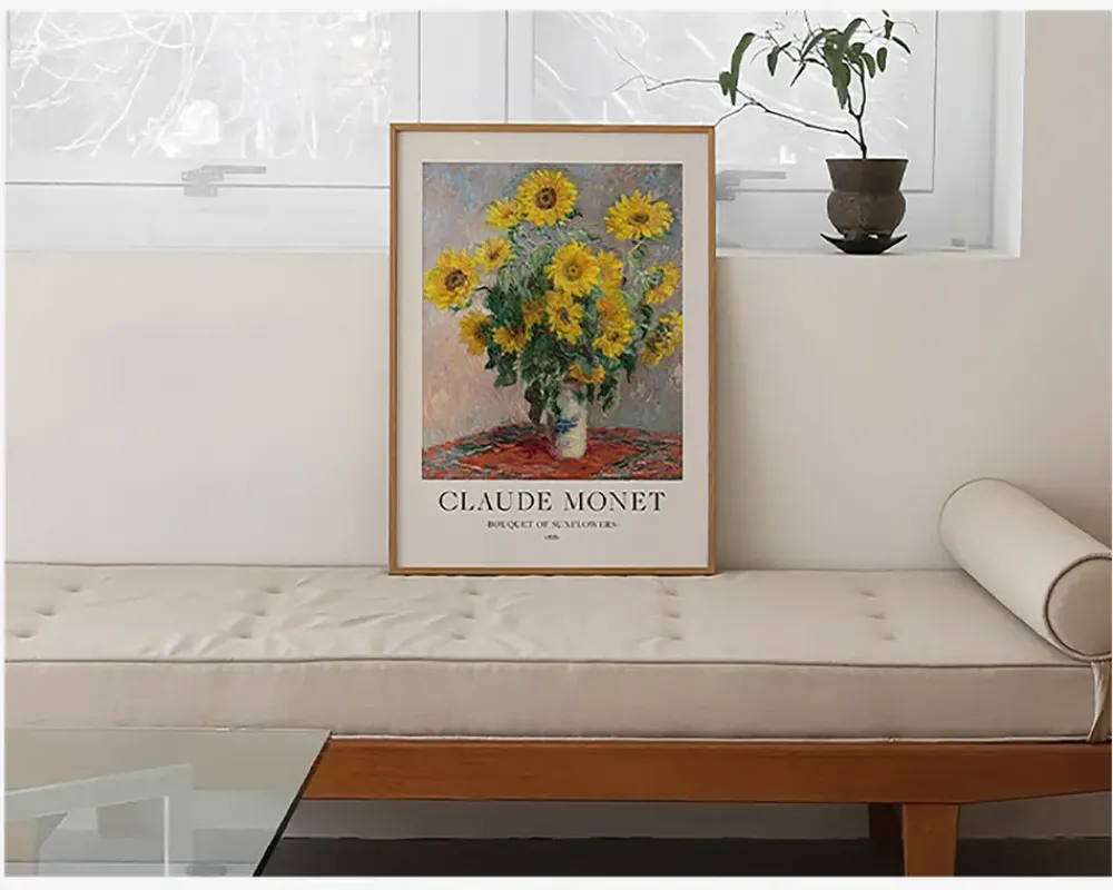 Daells Bolighus Plakat Bouquet Of Sunflower