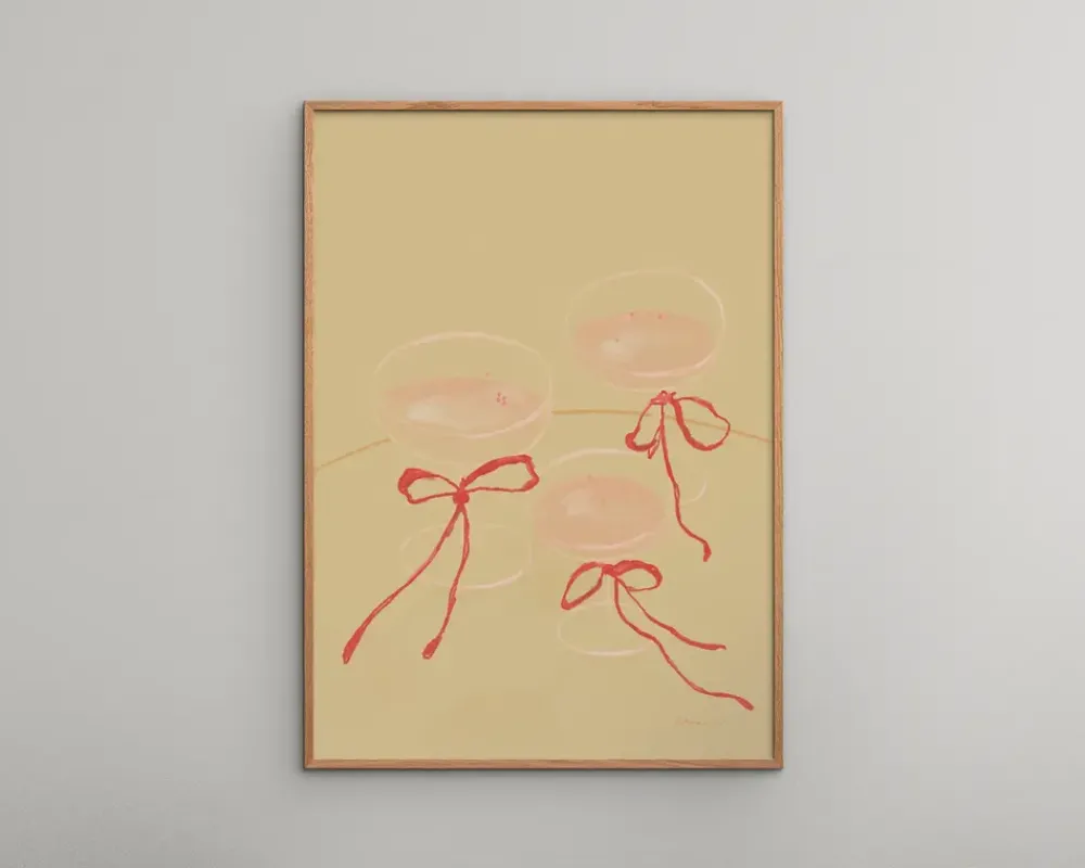 Discount Daells Bolighus Plakat Cheers to us A5