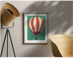 Hot Daells Bolighus Plakat Hot Air