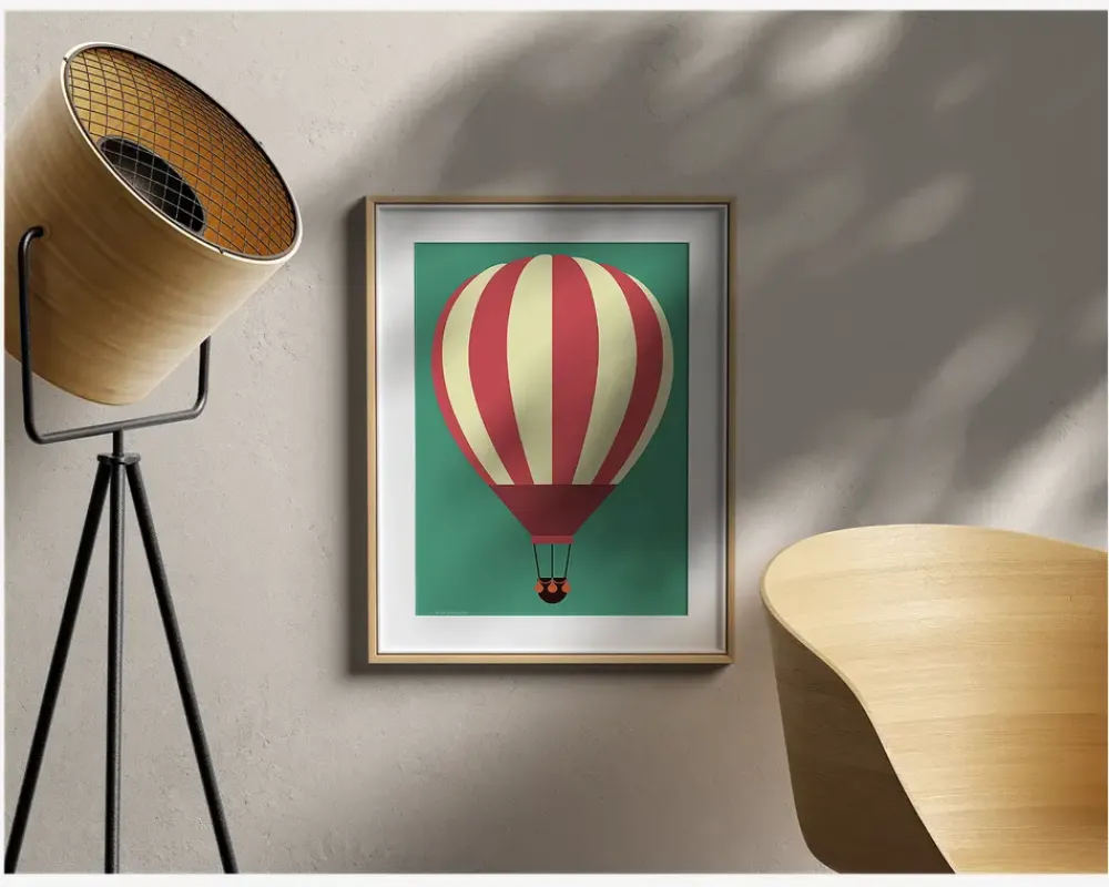 Hot Daells Bolighus Plakat Hot Air