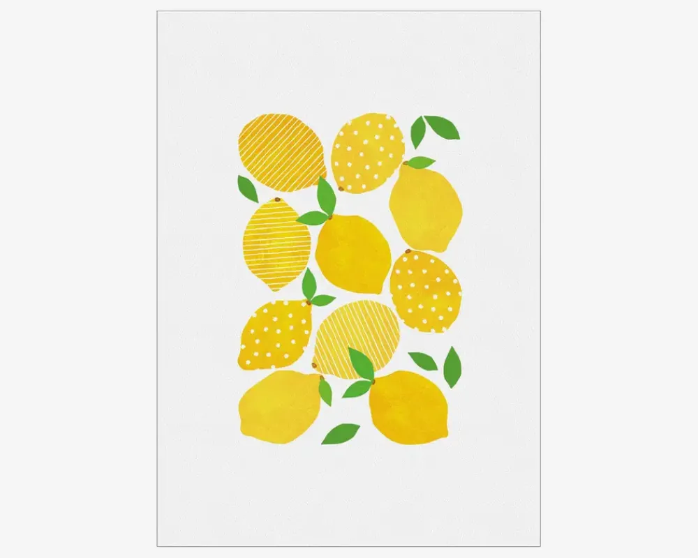 Hot Daells Bolighus Plakat Lemon Crowd A5