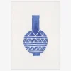 Sale Daells Bolighus Plakat Linocut Vase A5